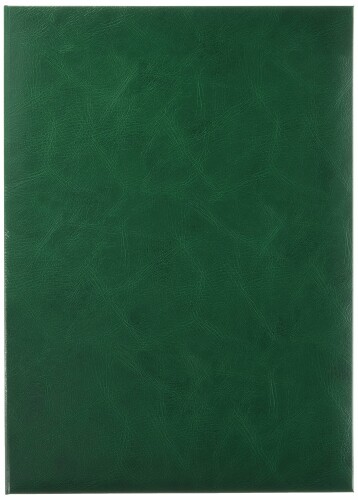 証書ファイル ビニールクロス貼り 二つ折りタイプ B4判 緑 FSL-B4-G (オフィス用品)