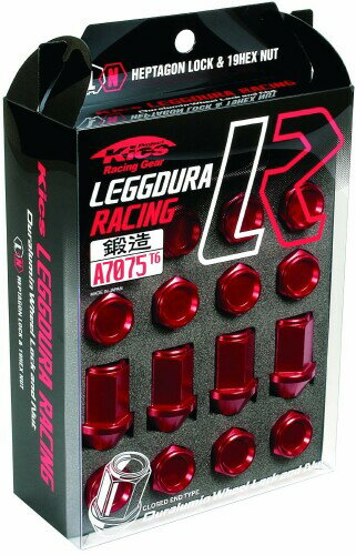 KYO-EI ( 協永産業 ) Kics LEGGDURA RACING ( LEGGDURA RACING ) M12XP1.25 レット゛ ( 個数:20P ) ( 品番 ) KIC3R