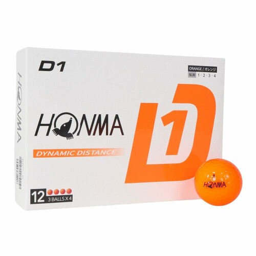 HONMA 2024 ホンマ D1 BT2401 オレンジ （1ダース12個入）