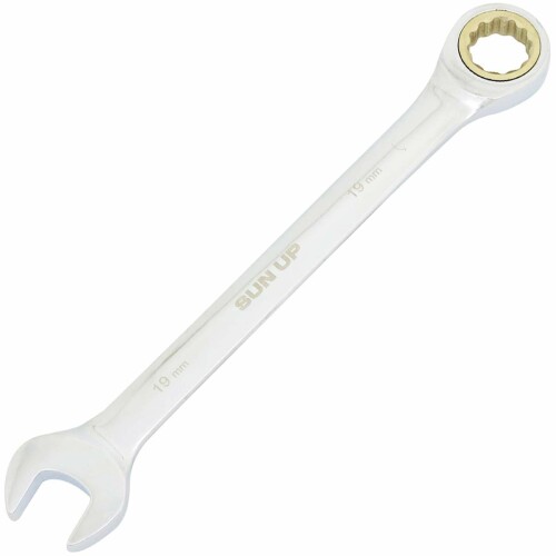 近与(KONYO) SUN UP 72ギヤコンビレンチ SP GWL-19 19mm 本体: 奥行0.9cm 本体: 高さ24.5cm 本体: 幅4.1cm