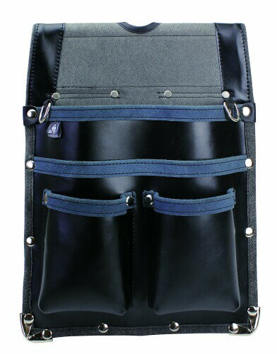 ふくろう倶楽部 伝説 大型かりわく (鋲止) 黒 HB-302K