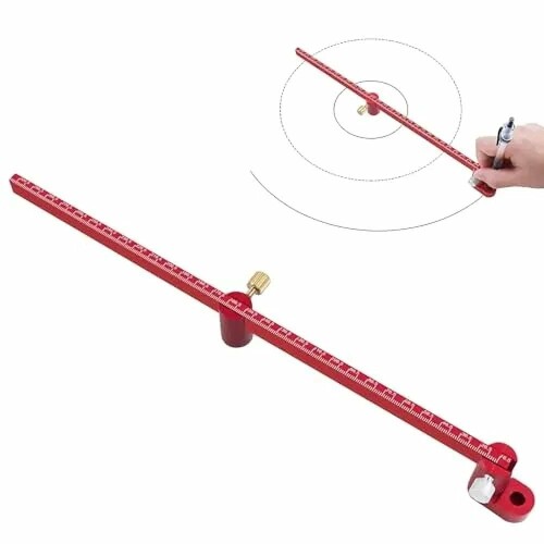 木工コンパススクライバー 300mm 大型コンパス 調整可能 円弧描画 木工スクライビングサークル アルミ合金製 高精度目盛り付き 大工・建築・設計向けケガキ工具 300mm 【頑丈なアルミ製ボディ】高品質アルミニウム合金を使用し、CNC加工と陽極酸化処理で耐腐食性と滑らかな操作感を実現。長期間の木工作業でも精度を維持できる信頼のツールです。 【幅広い半径調整が可能】最小約3.65cmから最大約300mmまで調整可能で、小型から大型の円弧まで自在に対応。真鍮製ノブで簡単に回転させ、描画中のズレを防ぎつつ正確に固定できます。 【高コントラストで読みやすい目盛り】赤地に白文字で表示された目盛りは、光量が少ない場所でも視認性が高く、正確な寸法を素早く確認できます。作業スピードを落とさず効率的に測定できます。 【簡単操作と安定感】円弧描画面には滑り止め加工が施されており、手元のブレを抑えて安定した描画が可能。組み立てや半径調整も工具不要で手早く行えるので、初心者でも扱いやすい設計です。 【多用途対応】木工、家具制作、インテリア装飾、設計図作成など幅広い場面で活用可能。精密な円弧描画が必要な大工、デザイナー、エンジニアにおすすめの便利なマーキングツールです。 【頑丈なアルミ製ボディ】高品質アルミニウム合金を使用し、CNC加工と陽極酸化処理で耐腐食性と滑らかな操作感を実現。長期間の木工作業でも精度を維持できる信頼のツールです。 【幅広い半径調整が可能】最小約3.65cmから最大約300mmまで調整可能で、小型から大型の円弧まで自在に対応。真鍮製ノブで簡単に回転させ、描画中のズレを防ぎつつ正確に固定できます。 【高コントラストで読みやすい目盛り】赤地に白文字で表示された目盛りは、光量が少ない場所でも視認性が高く、正確な寸法を素早く確認できます。作業スピードを落とさず効率的に測定できます。 【簡単操作と安定感】円弧描画面には滑り止め加工が施されており、手元のブレを抑えて安定した描画が可能。組み立てや半径調整も工具不要で手早く行えるので、初心者でも扱いやすい設計です。 【多用途対応】木工、家具制作、インテリア装飾、設計図作成など幅広い場面で活用可能。精密な円弧描画が必要な大工、デザイナー、エンジニアにおすすめの便利なマーキングツールです。 商品コード34082287103商品名木工コンパススクライバー 300mm 大型コンパス 調整可能 円弧描画 木工スクライビングサークル アルミ合金製 高精度目盛り付き 大工・建築・設計向けケガキ工具 300mm型番YDF-18※他モールでも併売しているため、タイミングによって在庫切れの可能性がございます。その際は、別途ご連絡させていただきます。※他モールでも併売しているため、タイミングによって在庫切れの可能性がございます。その際は、別途ご連絡させていただきます。