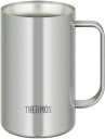 サーモス 真空断熱ジョッキ 600ml ステンレス1 食洗機対応 魔法びん構造 保温保冷 ビールジョッキ JDK-601 S1