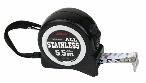 SK11(��������11) �����륹�ƥ�쥹������٥å��� 5.5m 25mm�� JIS1�� SS-2555