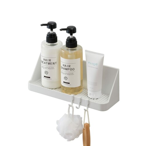 ベルカ(Belca) Belca 日本製 バス収納 マグネット 2WAYバスラック L 移動可能なフック付き 幅30×奥行9...