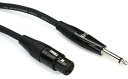 Hosa HMIC-010HZ 3m XLRメス-モノラルフォン マイクケーブル