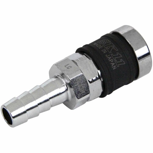 Rakuten - SK11(エスケー11) ワンタッチソケット ロックキャップ付 3/8''ホース用ニップル(外径11.3mm) AS-37N H11.3