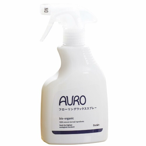 天然ワックス配合 床・木製品の汚れ落としとつや出し AURO フローリングワックススプレー ドイツ成分 日本製
