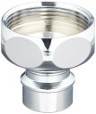SANEI(サンエイ) 洗濯機用ニップル 給水ホースをワンタッチ接続 W26山20 PT331 シルバー