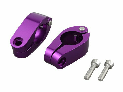 ポッシュ(POSH) バイク用品 バイクハンドルブレース クランプ 22.4mm ブルーベリー クイックリリース 090167-05