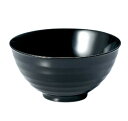 J-kitchens 味噌汁椀 日本製 木製 鉋目 飯椀 黒 (1客) 12.8cm 漆塗り 手塗り その壱