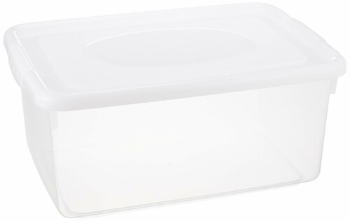 Other - サンコープラスチック 収納ケース シンプルホワイト 幅28.5×奥行40.7×高さ18.5cm スカイケース No.400 (日本製) 172594
