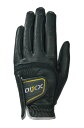 DUNLOP(ダンロップ) ゴルフ グローブ(手袋) メンズ 左手用 XXIO ゼクシオ GGG-X019 ブラック 23cm ゴルフグローブ