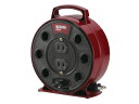ハタヤ (HATAYA) ホームリール 5m 屋内用 温度センサー内蔵 コンセント2口 1200W 日本製 軽量 コンパクト 電源 手巻き コードリール リーラ...