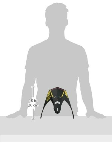 (ウインズジャパン) WINS X-ROAD バイザーピーク バイク用 マットブラック/イエローレッド