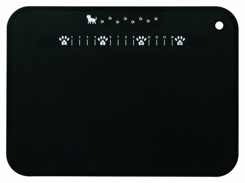 貝印(Kai Corporation) KAI ねこのやわらかまな板 Nyammy 黒 日本製 AP5180