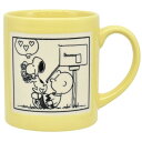 大西賢製販 PEANUTS マグ YELLOW コミック PJ-1503