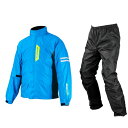 (KOMINE) バイク用レインウェア 03-539 メンズ Cyan Blue L