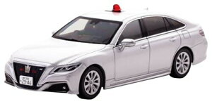 RAI'S 1/43 トヨタ クラウン (ARS220) 2022 兵庫県警察交通部交通機動隊車両 (覆面 銀) 完成品 H7432209