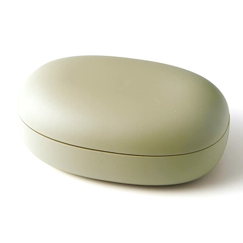 竹中(TAKENAKA) 弁当箱 mayu マユ ランチボックス M ライトカーキ 480ml+200ml