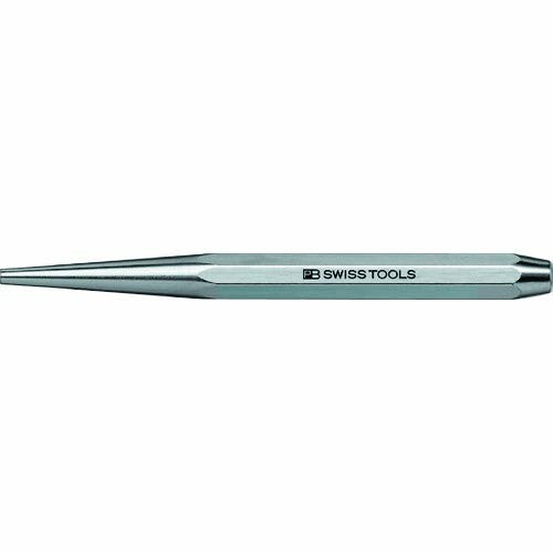 PB SWISS TOOLS 730-1 テーパーピンポンチ 八角胴 全長(mm):100 幅(mm):8 先端径(mm):1 胴サイズ([ファイ]mm):8 サイズ(mm):1 八角胴タイプ クロムバナジウム鋼 ■先端硬度:HRC58°、打撃部硬度:HRC45°~48° ■サイズ(mm):1 ■胴サイズ(mm):[ファイ]8 ■全長(mm):100 ■質量(g):30 ■材質は高い強度、長寿命を約束するPB独自の特殊バネ鋼 ■表面に施されたニッケルクロームメッキにより、握りやすく、耐錆性に優れ、美しい外観となっています。 商品コード34080657231商品名PB SWISS TOOLS 730-1 テーパーピンポンチ 八角胴型番730-1サイズ先端径:1mm※他モールでも併売しているため、タイミングによって在庫切れの可能性がございます。その際は、別途ご連絡させていただきます。※他モールでも併売しているため、タイミングによって在庫切れの可能性がございます。その際は、別途ご連絡させていただきます。