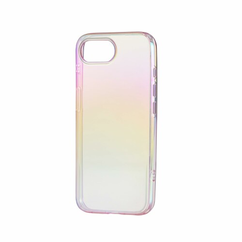 エレコム iPhone 17e/16e ケース ソフト オーロラ ワイヤレス充電対応 レンズ保護 ストラップホール付き ショルダーストラップシート付 サクラ PM-A25SUCAPN