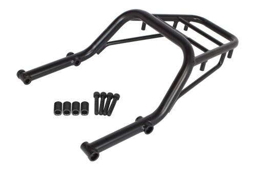 スペシャルパーツ武川 (TAKEGAWA) リアキャリア ブラック GROM(JC92)/MSX GROM(MLHJC92) 09-11-0289