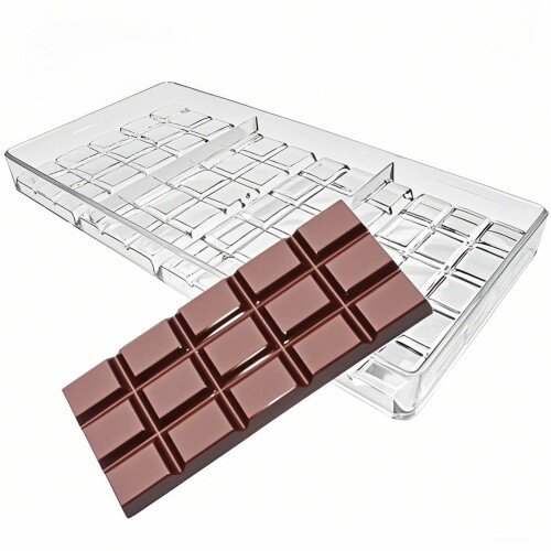 Fexmoy チョコレート型 3D シリコンチョコ型 スクエアチョコ型 60穴 食品級シリコン型 お菓子作り 道具 耐熱 -40[度]〜230[度] 手作り 繰り返し使える (四角形)