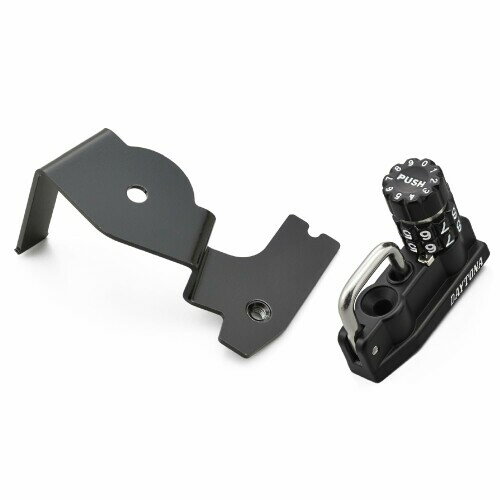 樂天商城 - デイトナ(Daytona) レブル1100/DCT(21-24)専用 ヘルメットロック バイク ヘルメットホルダー ダイヤルタイプ 48698
