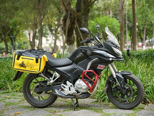 ARMOURAIN バイクのサイド・バッグ50L (25L*2) の座席袋サドル袋オートバイの付属...