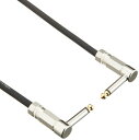 LIVE LINE ライブ ライン LE-ステージシリーズ ギターケーブル 30cm LE-30CL/L ブラック(黒)(2)