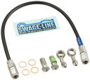SWAGE LINE(スウェッジライン) リアブレーキホースキット ステンレス ブラックスモークホース GSX1300Rハヤブサ 08-12 STRB526