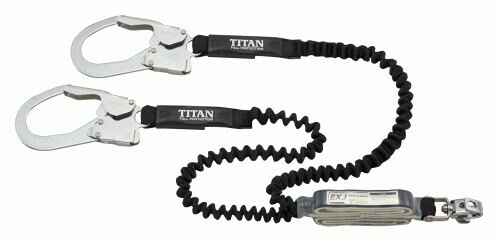 タイタン(TITAN) 新規格 墜落制止用器具 ランヤード EXJダブル EXJハーネス用ランヤード HL-EBW