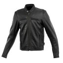 (KOMINE) バイク用 ジャケット LJ-5343 シングルライダースレザージャケット 02-5343 メンズ ブラック M