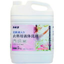 カネヨ石鹸 柔軟剤入り衣料用液体洗剤 フローラルの香り 5kg 業務用 中性タイプ 縦型・ドラム式対応 コック付 日本製(3)