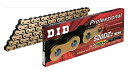 D.I.D(大同工業)バイク用チェーン クリップジョイント付属 520DZ2-104RB G&B(ゴールド&ブラック) SDHピン加工 二輪 オートバイ用