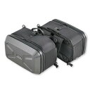 タナックス(TANAX) サイドバッグ モトフィズ(MOTOFIZZ) ミニシェルケース(ツーリング) カーボン柄 (容量22L 片側11L) MFK-234