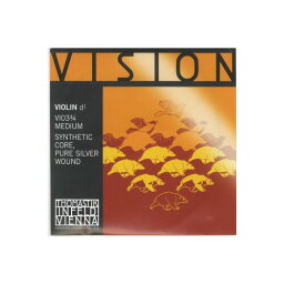 THOMASTIK Vision ヴィジョン バイオリン弦 D線 シルバー巻 VI03 3/4