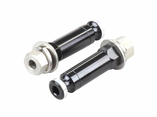 Rakuten - ポッシュフェイス(POSH FAITH) バイク用品 ロングカラーウインカーステー M10mm ブラック 031301-06