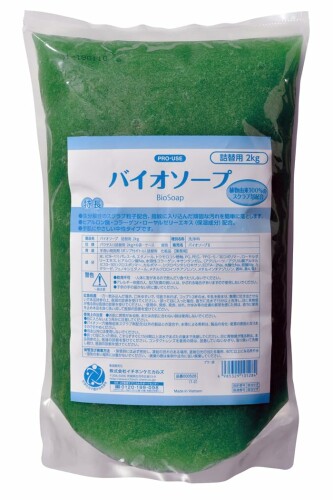 イチネンケミカルズ(Ichinen Chemicals) 業務用 ハンドソープ バイオソープ 詰替用 2kg NX528 生分解性天然スクラブ配合 ヒアルロン酸・コラーゲン・ロイヤルゼリーエキス配合 プロ仕様