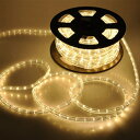 KOZUMUWAN チューブライト LED ロープライト 2芯 300球 10m 直径10mm 連結可能 イルミネーション 防水電源付き 防雨 屋内 屋外 1m...
