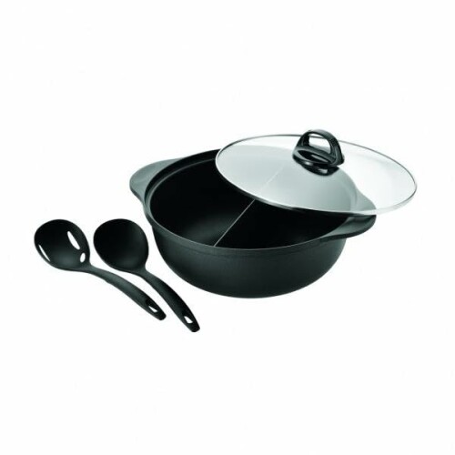 株式会社ヒロショウ 仕切り鍋 26cm お玉付 SKN-26 1個