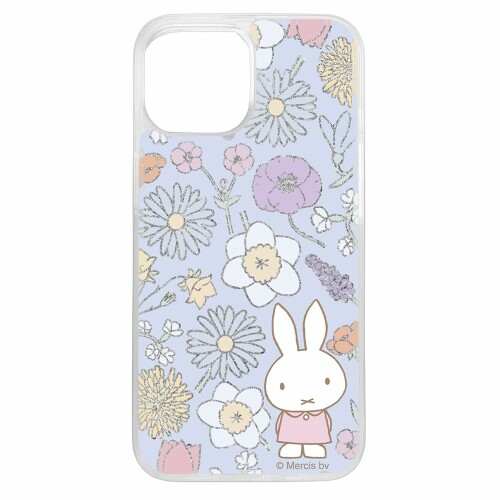 乐天商城 - イングレム iPhone 15 / 14 / 13 ケース ミッフィー ラメ グリッターケース お花