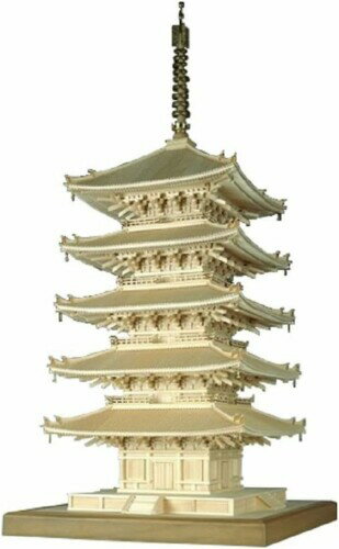 ウッディジョー 1/75 興福寺 五重塔 木製模型 組み立てキット (建物)