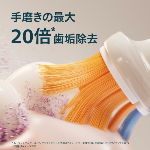 �ե���åץ� ��ư���֥饷 ���˥å����� ��������ɥ��꡼��9000 (�����ѥȥ�٥륱����/���Ŵ��ѥ��饹�դ�) HX9911/67 �ۥ磻��