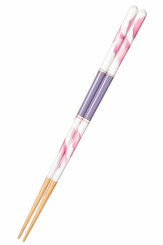 FlaColle 箸 23cm 御洒落 日本製 プレゼント (ピンク)