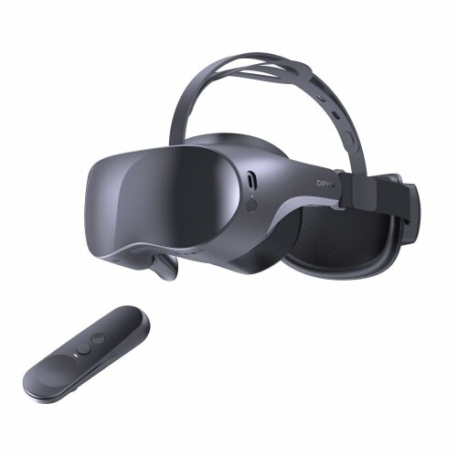 DPVR 高精細5.46インチディスプレイ搭載、3DoFコントローラー付属 スタンドアローン型VRヘッドマウントディスプレイ ( DPVR P2 ) 自由度 3DoF チップセット CPU:Qualcomm Snapdragon XR1 Kryo360(8-core、1.6/2.5GHz) GPU:Adreno615(700MHz) ディスプレイ:5.46インチ 3664×1920 リフレッシュレート:72Hz 視野角 94度 ストレージ メモリーRAM:128GB RAM:6GB EMMC　 microSDカード:最大1TBまで対応 センサー:ジャイロスコープ、加速度センサー、磁気センサー 通信 Wi-Fi:IEEE 802.11 b/g/n/ac、 dual-band (2.4 GHz, 5.0 GHz) Bluetooth:Bluetooth 5.0 オーディオ:デュアルマイク、デュアルステレオスピーカー、 3.5mm標準イヤホンジャック 接続:Type-C バッテリータイプ:リチウムポリマー 容量:5700mAh 連続使用時間:約4時間 説明 DPVR-P2は、パソコンへの接続が不要なスタンドアローン型VRヘッドマウントディスプレイです。 3664x 1920解像度 5.46インチディスプレイを搭載しており、高精細で色鮮やかなスクリーンが没入感の高いVR体験を可能にします。 Qualcomm社のVR/AR向けSoC(CPUやGPUの機能を統合したチップ)「Snapdragon XR1 Platform」を採用することであらゆる動作のレイテンシーを軽減。よりスムーズな表現が可能となり、快適なVR体験を提供します。 商品コード34068321355商品名DPVR 高精細5.46インチディスプレイ搭載、3DoFコントローラー付属 スタンドアローン型VRヘッドマウントディスプレイ ( DPVR P2 )型番DPVR P2カラーブラック※他モールでも併売しているため、タイミングによって在庫切れの可能性がございます。その際は、別途ご連絡させていただきます。※他モールでも併売しているため、タイミングによって在庫切れの可能性がございます。その際は、別途ご連絡させていただきます。