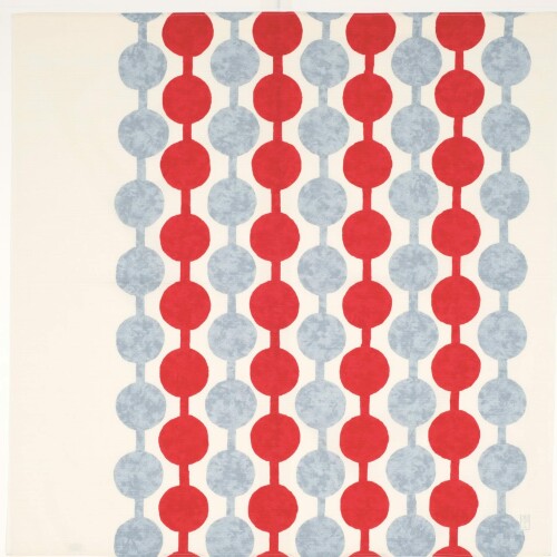 むす美 ふろしき 二四巾 竹久夢二 つなぎだんご アカ 90cm 綿