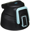 サーモス 交換用部品 スポーツボトル FHT-800F/1000F キャップユニット フタパッキン・シールパッキン付き ドットブラック (D-BK)
