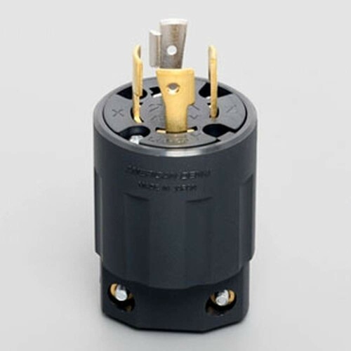 アメリカン電機 引掛形 ナイロンプラグ 接地3P20A480V 4242NL16